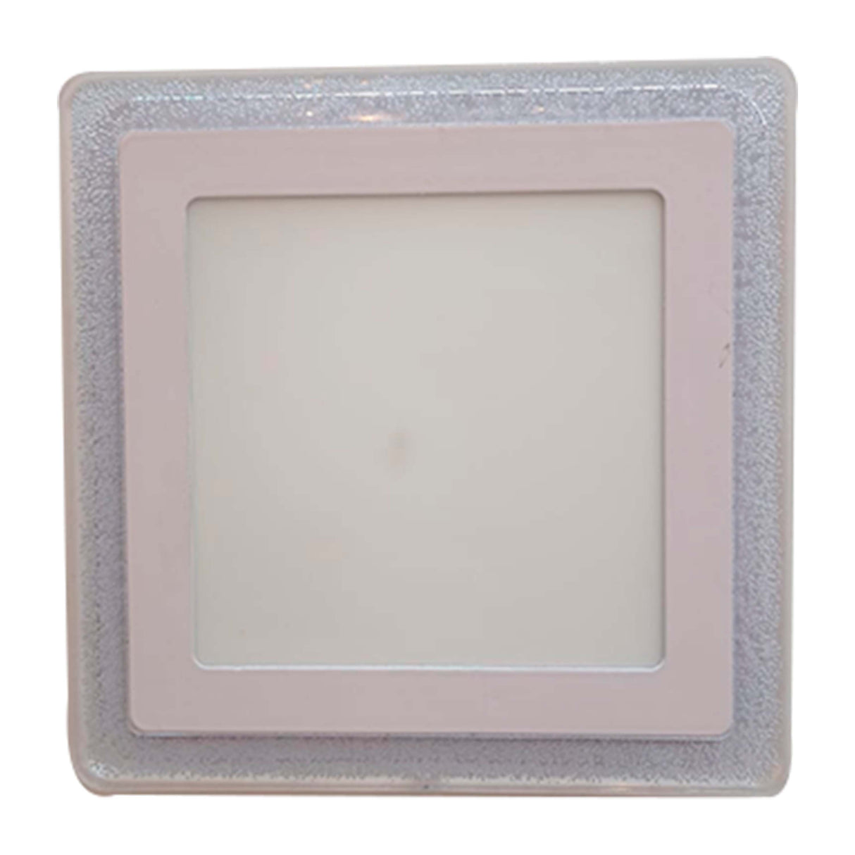 PANEL DECORATIVO CUADRADO ROJO 16W. 6000K LUZ BLANCA ***ADIR***