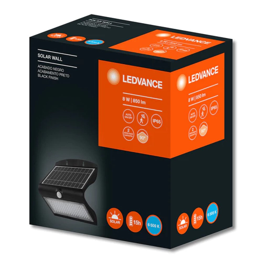 LEDVANCE SOLAR WALL LIGHT 8W/865
