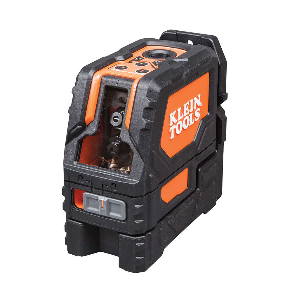 NIVEL LASER AUTONIVELANTE CON NIVEL DE LINEAS EN CRUZ ROJAS Y PUNTO DE PLOMADA ROJO KLEIN TOOLS
