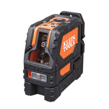 NIVEL LASER AUTONIVELANTE CON NIVEL DE LINEAS EN CRUZ ROJAS Y PUNTO DE PLOMADA ROJO KLEIN TOOLS