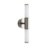 ARBOTANTE LED PALMERA 1 PLATA-SATIN 11.3W 3000K EGLO