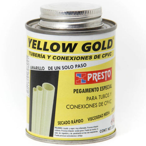 PEGAMENTO CPVC YELLOW GOLD 118ML