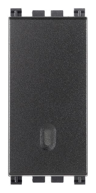 INTERRUPTOR CRUZADO 1P 16AX. 250V. ILUMINABLE GRIS ARKE VIMAR