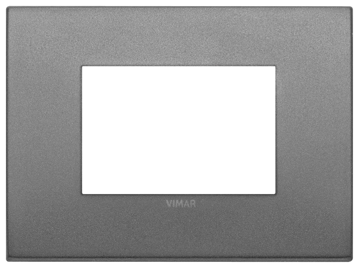 PLACA CLASSIC 3 MOD. METAL PIZARRA MATE ARKE VIMAR