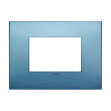 PLACA CLASSIC 3 MOD. TECNOPOLIMERO AZUL MATE ARKE VIMAR
