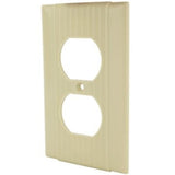 PLACA BAQ.P/RECEPTACULO DOBLE MARFIL 100 WD92101 ARROW HART