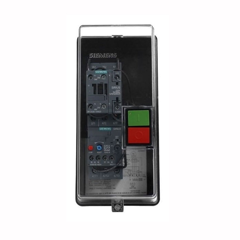 ARRANCADOR SIEMENS A TENSIÓN PLENA TAMAÑO S0 11 A 16A DE 220VAC