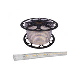 TIRA EXTRAPLANA LED 2835 120LEDS ROLLO 50M BLANCO NEUTRO ATENUABLE 120 ENCAPSULADANONWIRE CRI80 127V IP65 ILUMILEDS