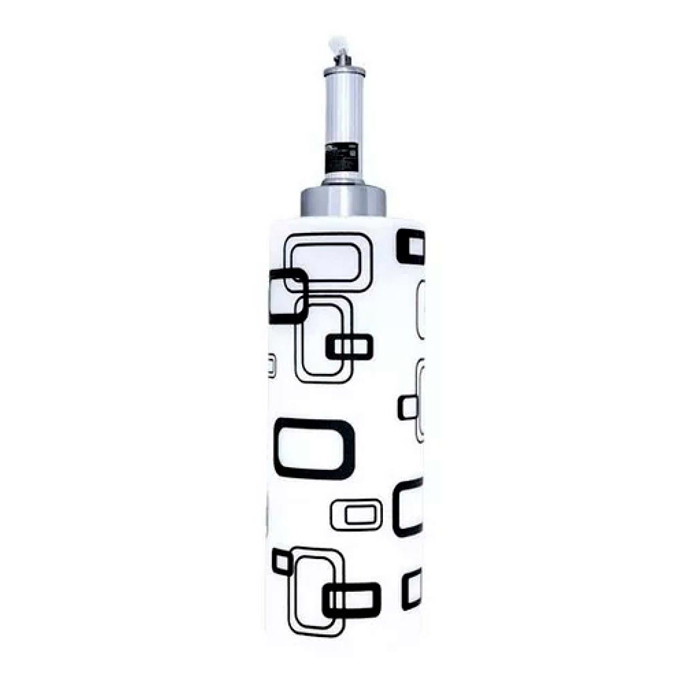 CANDIL COLGANTE VIDRIO 60W. SATINADO/BLANCO ***ADIR***