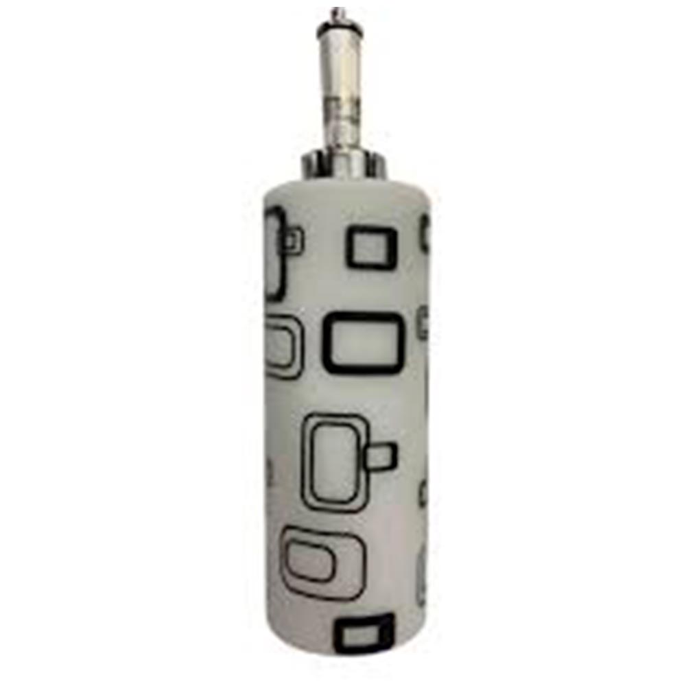 CANDIL COLGANTE VIDRIO 60W. SATINADO/BLANCO ***ADIR***