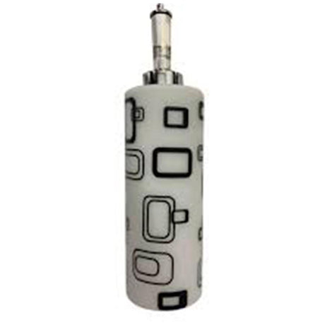 CANDIL COLGANTE VIDRIO 60W. SATINADO/BLANCO ***ADIR***