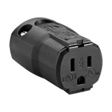 CONECTOR 15A 125V 2P3W STR QUICKGRIP NEGRA *** LEV721 ***