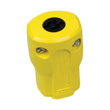 CONECTOR 15A 125V QUICK GRIP AMARILLO