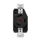 RECEPTACULO SENCILLO 30A 480V 2P 3H MEDIA VUELTA NEGRO AHL830R.