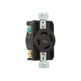 RECEPTACULO SENCILLO"HART-LOCK" MEDIA VUELTA 3P 4H 30A 480VCA NEMA L16-30 GRADO INDUSTRIA AHCL1630R