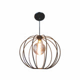 COLGANTE VINTAGE ESFERA 1 LUZ SIN FOCO MCA GUZMAN