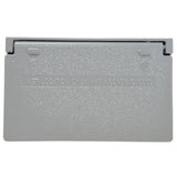TAPA HORIZONTAL DUPLEX TIPO ICFT GRIS P/INT.
