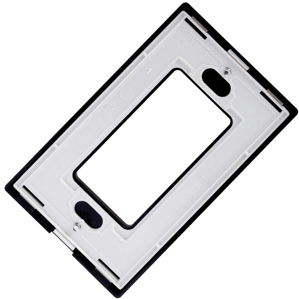 PLACA 3 MODULOS  COLOR NEGRO MATE CIEN A COLOR LEVITON