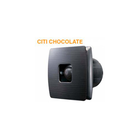 EXTRACTOR DE AIRE 4" 90M3/HR. CHOCOLATE ABS *** HAE ***