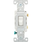 INT. TOGGLE 1P. 15A/120-277V. BLANCO CS115W *** OFRECER CS115-02W ***