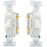 INT. DE PALANCA BCO 1P COMPACTO 20A. 120/277V