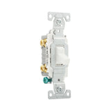 INT. DE PALANCA BCO 2P COMPACTO 15A. 120/277V. *** OFRECER CS215-02W ***