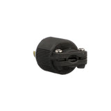 CLAVIJA "SAFETYGRIP" 2P 3H 15A 125VCA NEMA L5-15 GRADO INDUSTRIAL NEGRO