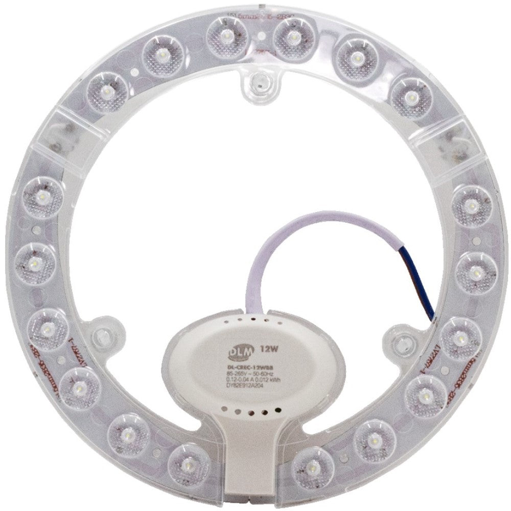LAMPARA DE LED REPUESTO 12W 960LM 6500K 85-265V INTERIOR MCA DLM TECNOLED* ***HAE2025***