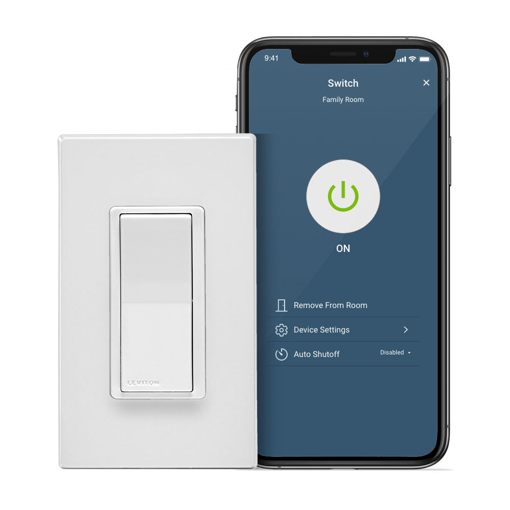 APAGADOR INTELIGENTE LEVITON DECORA SMART CON WI FI ***HAE***