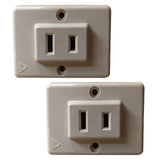 CONTACTO SENCILLO PLANO MARFIL WD0182 ROYER