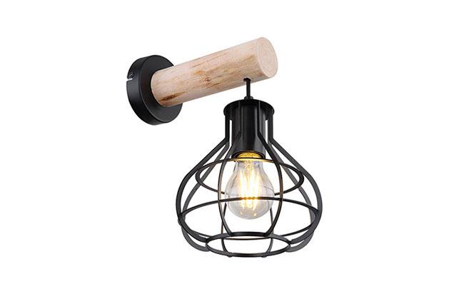 LUMINARIA DECORATIVA TIPO ARBOTANTE IP20 VINTAGE INCLUYE BOMBILLA EG-BF6W-V ATENUABLE ENERGAIN