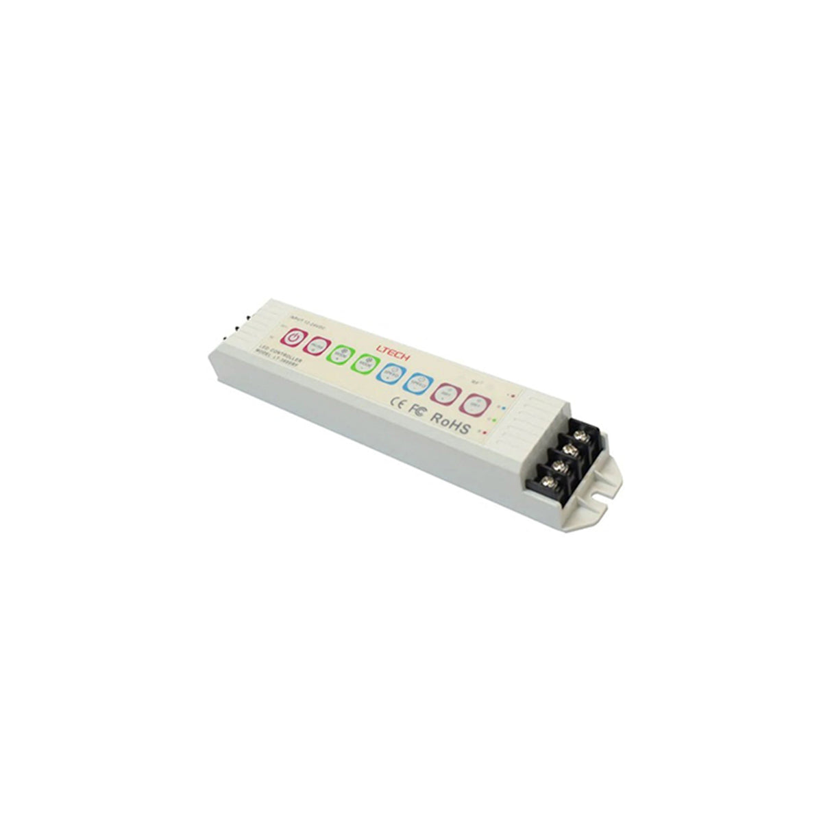 CONTROLADOR DE 3 CANALES (6AMP POR CANAL) PARA LUMINARIAS RGB 12/24VDC ENERGAIN *** HAE ***