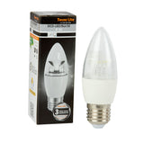 FOCO LED TECNOLITE TIPO VELA ATENUABLE 6W LUZ SUAVE CÁLIDA BASE E27 ***HAE2025***