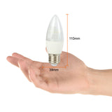FOCO LED TECNOLITE TIPO VELA ATENUABLE 6W LUZ SUAVE CÁLIDA BASE E27 ***HAE2025***
