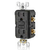 INTERRUPTOR DE CIRCUITO FALLA TIERRA DX GFCI SMARTLOCK 15A-125V NEGRO