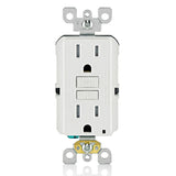 RECEPTACULO DUPLEX ICFT FASE X SLIM 15A/125V. TR BLANCO GFTR1-00W *** OFRECER E90329 O N2329-BL ***
