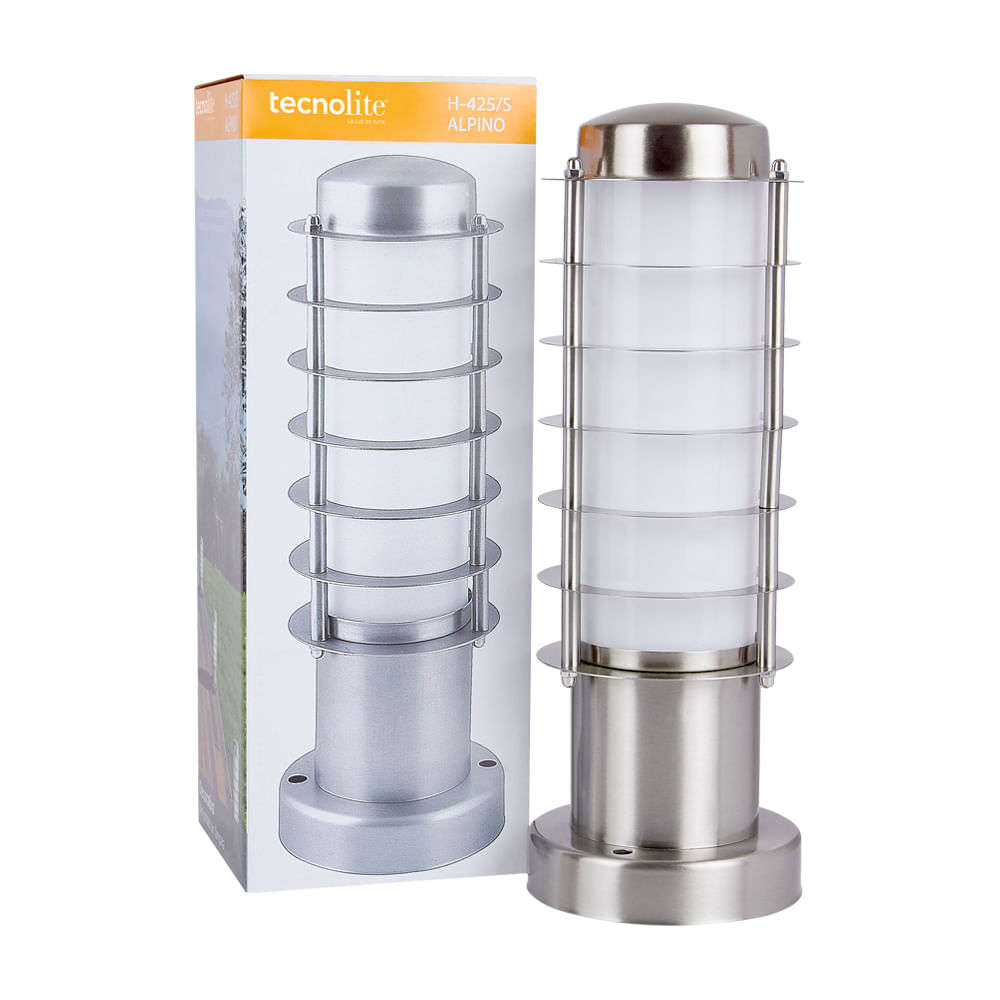 MINI POSTE ALPINO TECNOLITE DE EXTERIOR PARA SOBREPONER BASE E27