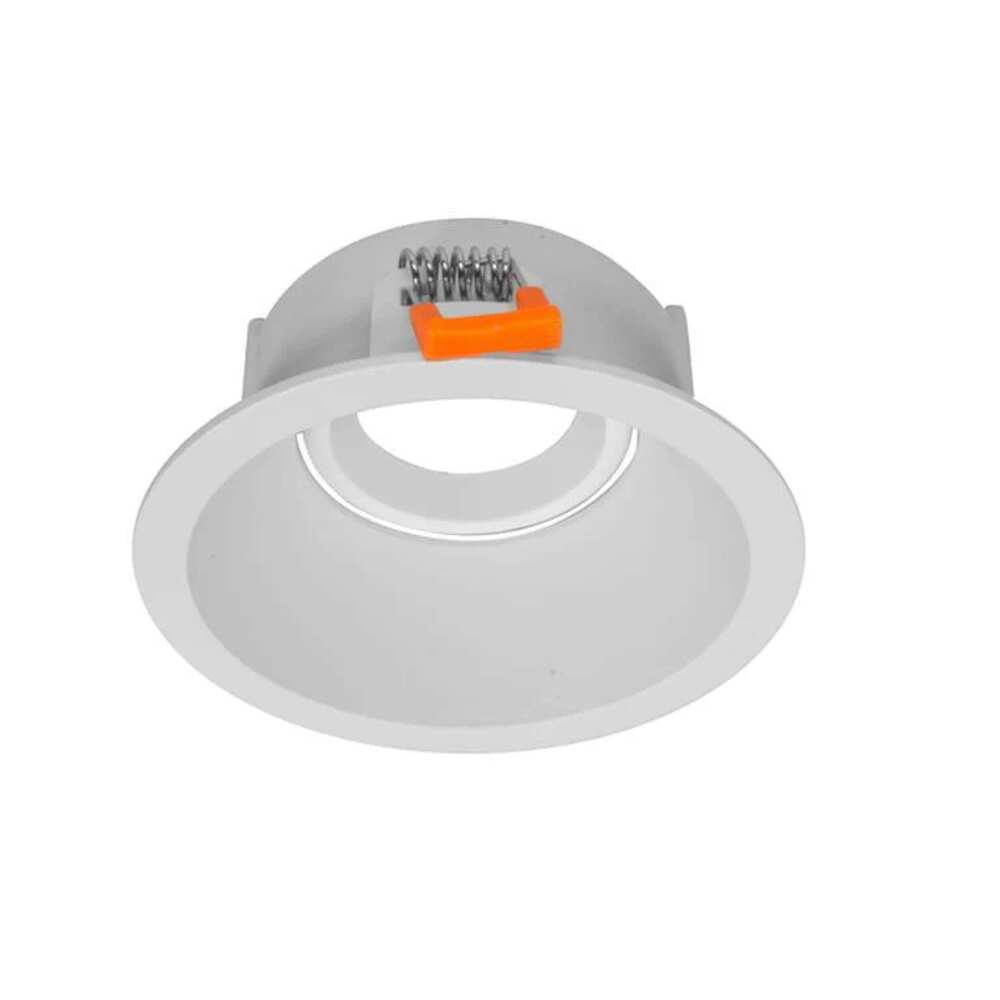 LUMINARIO EMP DIRIGIBLE REDONDO MR16 127V S/FOCO COLOR BLANCO MCA ILUMILEDS