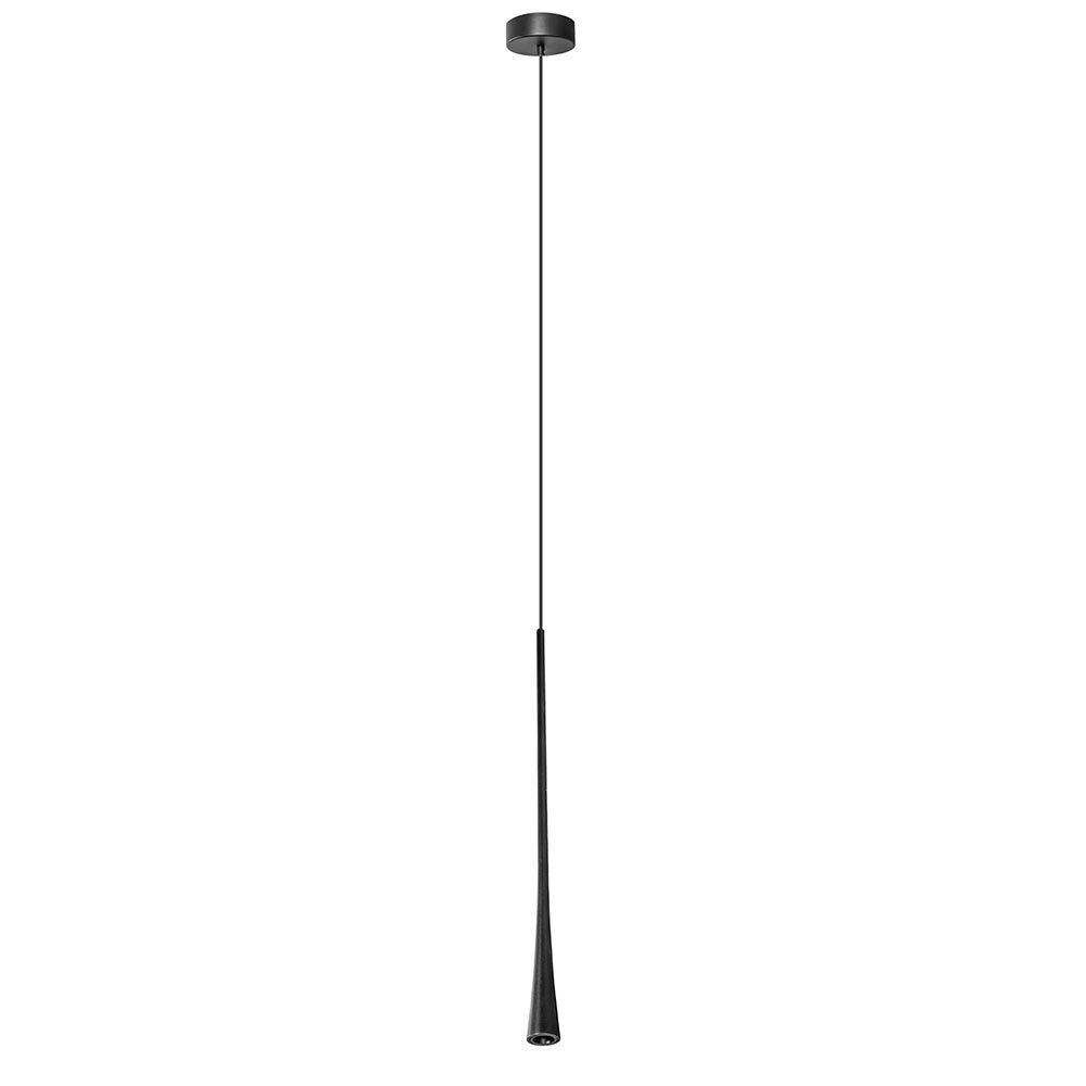 LUM. SUSP. NEGRO LED 6W 38G IP20 ILUMILEDS