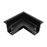KIT DE COPLE NEGRO 90G CONEX HORIZONTAL (INCLUYE BARRAS DE METAL Y TORNILLOS PARA RIEL ILUTMAG6246EMP) ILUMILEDS
