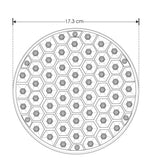 LUM TECHO EMP LED REDONDO AJUSTABLE DE 6 A 15 CM 24W 3000K IP20 ILUMILEDS