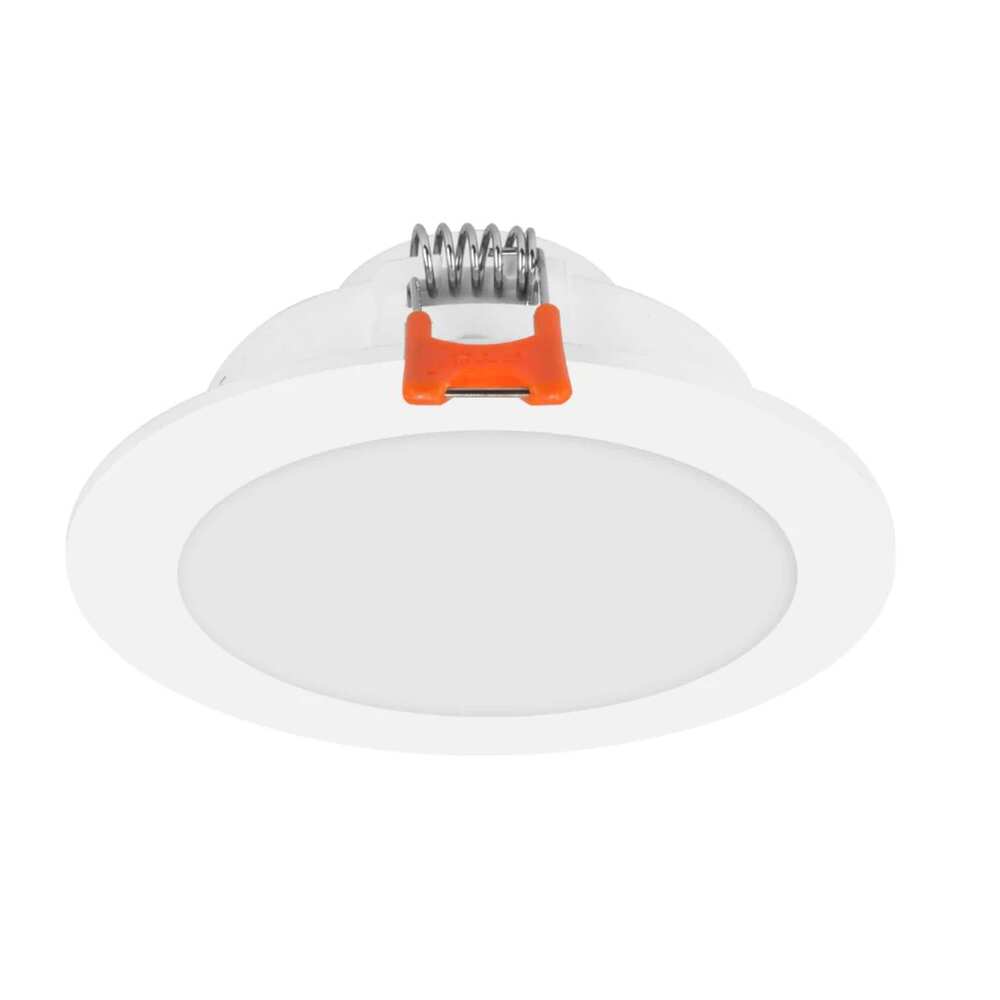 LUMINARIO TECHO LED REDONDO EMPOTRAR  BLANCO 6W BC 120  ATENUABLE TRIAC 110-130V IP54 ILUMILEDS