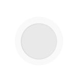 LUMINARIO TECHO LED REDONDO EMPOTRAR  BLANCO 6W BC 120  ATENUABLE TRIAC 110-130V IP54 ILUMILEDS