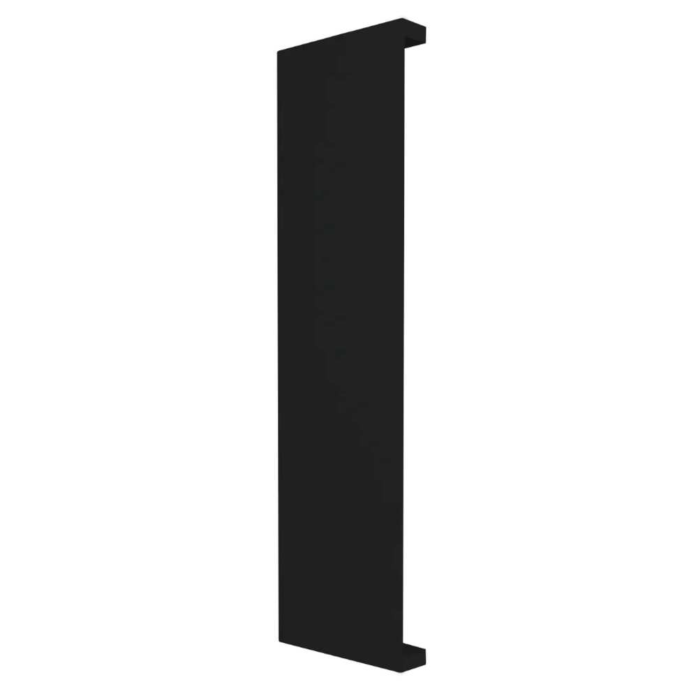 LUMINARIO DE PARED SOBREPONER RECTANGULAR LED NEGRO 12W 2700K SALIDAS DE LUZ LATERALES 100-240V IP65 ILUMILEDS ***HAE2025***