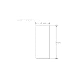 LUMINARIO DE PARED SOBREPONER RECTANGULAR LED NEGRO 12W 2700K SALIDAS DE LUZ LATERALES 100-240V IP65 ILUMILEDS ***HAE2025***