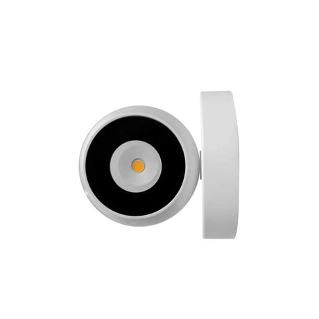LUMINARIO DE PARED SOBREPONER DIRIGIBLE LED BLANCO 6W BLANCO CALIDO 2 SALIDAS LUZ DIRECTA 85-265V IP54 ILUMILEDS