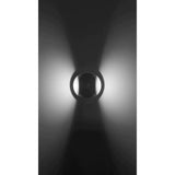 LUMINARIO DE PARED SOBREPONER DIRIGIBLE LED BLANCO 6W BLANCO CALIDO 2 SALIDAS LUZ DIRECTA 85-265V IP54 ILUMILEDS