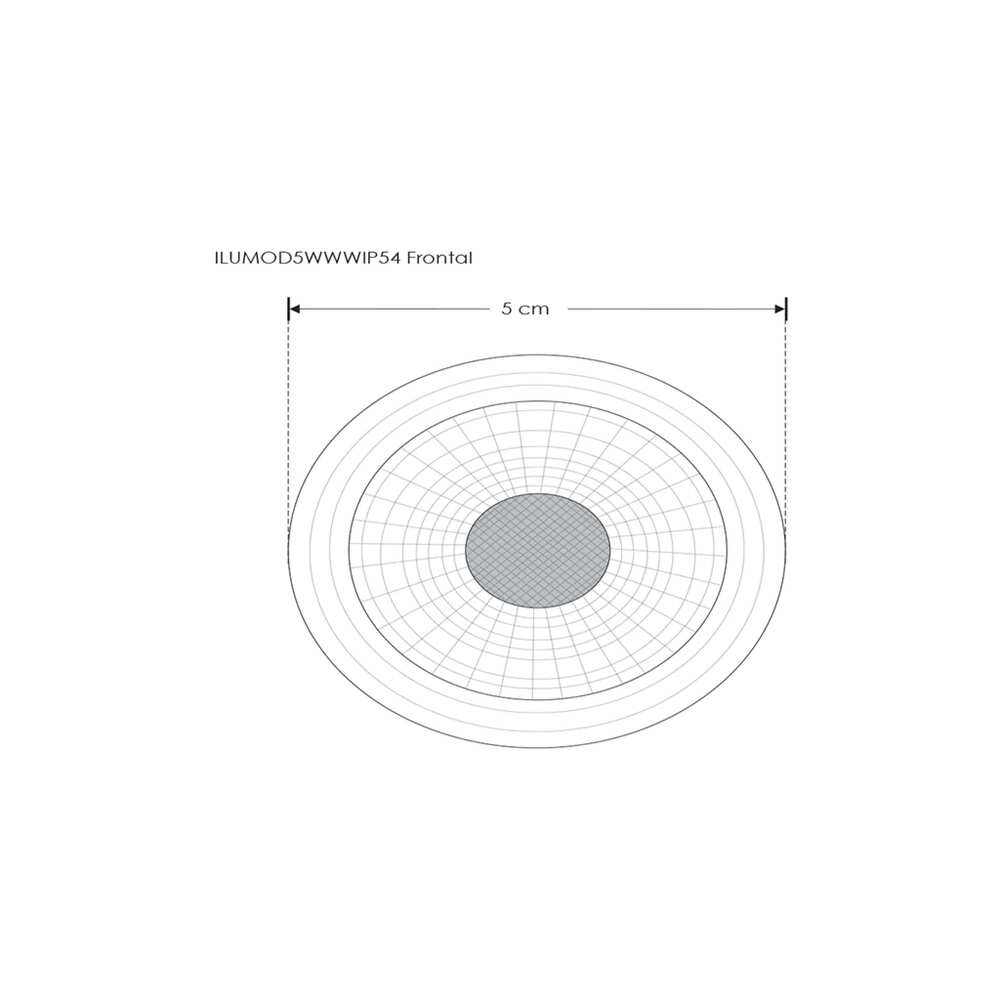 MODULO LED BCALIDO 5W 110-130V IP54 ILUMILEDS