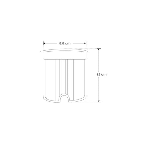 LUMINARIO DE PISO  BASE GU10 50 WATTS REDONDO DE EMPOTRAR TAPA DE ACERO INOXIDABLE CUERPO ALUMINIO INCLUYE HOUSING 100-240V CA PROTECCION IP67 ILUMILEDS