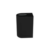 LUMINARIO P/2 GU10 20W MAX CILINDRICO NEGRO S/LAMPARA 100-240VCA IP54